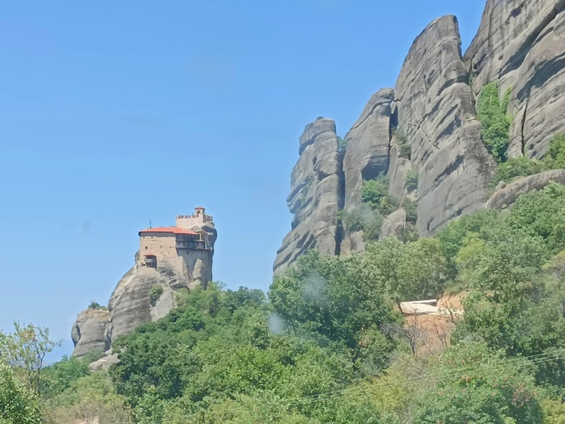 Meteora. Jeden z klášterů
